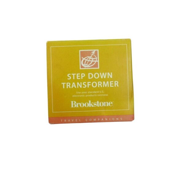 Brookstone Step Down 85W Step Down Transformer Input 220/240V Output 110/120V - Picture 1 of 6
